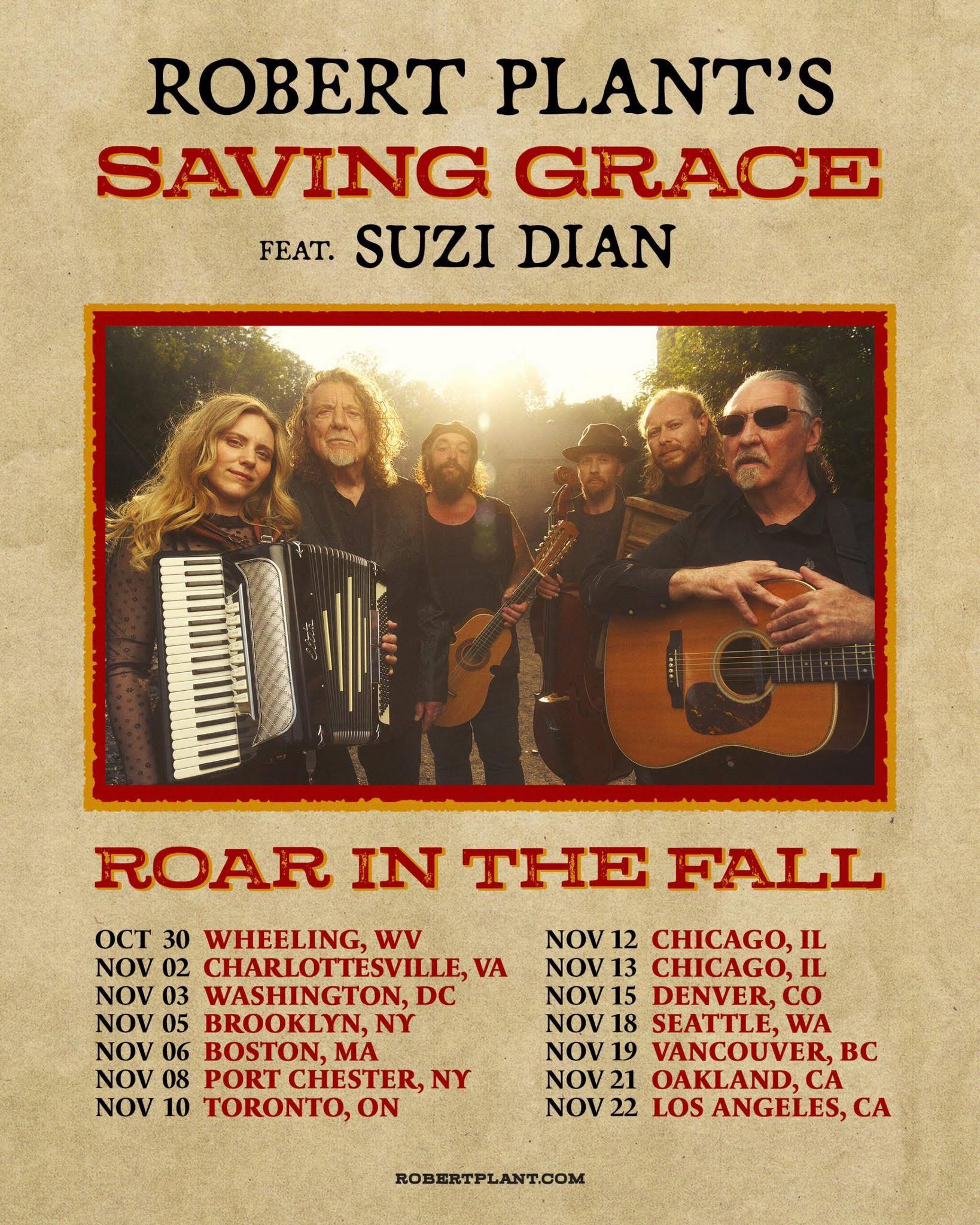 Suzi Dian. Roar in the Fall Tour Poster 2026